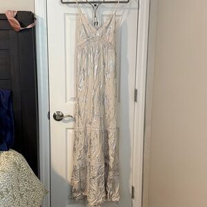 Mossimo Supply Co. Silver Dress